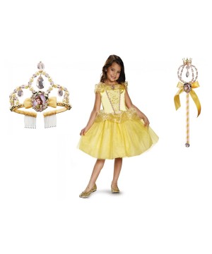 Belle Costume Wand and Tiara Kit